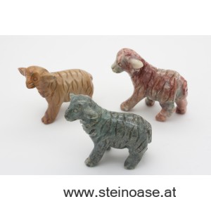 Schaf / Lamm Speckstein Gr.S
